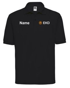 Men´s Classic Polycotton Polo - Schwarz